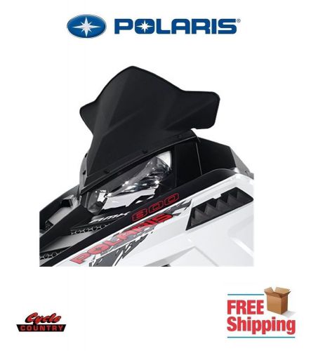 Polaris snowmobile pro-ride mid-height 14.5&#034; windshield black rmk pro rush indy