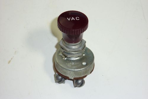 Nos rare vacuum tank control switch illuminated knob hot rod lincoln scta