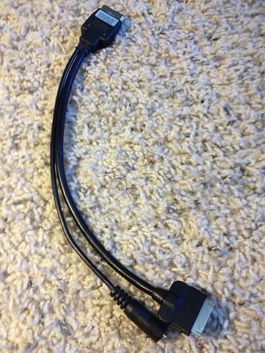 Oem mercedes benz ipod iphone aux interface cable adapter usb  a0018276904