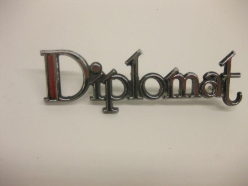 1979 1980 1977 82 83 84 78 dodge diplomat emblem #4017344 a deal don't miss it