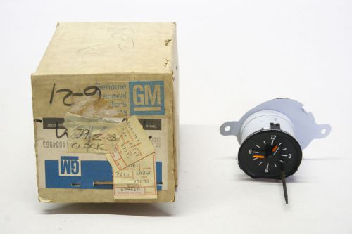 Nos 1979 1980 1981 chevrolet camaro electric dash clock assembly gm #14004965