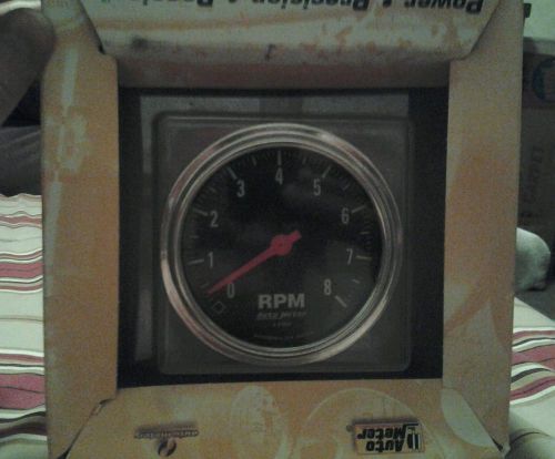 Autometer speedometer and tach