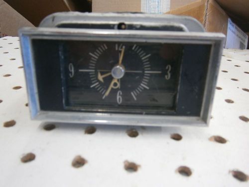 1963 ford galaxie dash clock oem