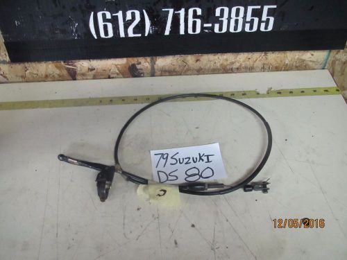 1979 suzuki ds80 ds 80 oem clutch perch lever and cable assembly