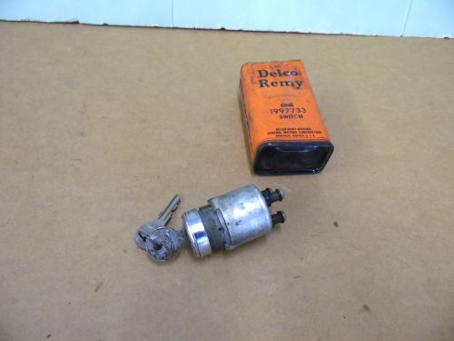 Nos international harvester 1940 1941 ignition switch delco remy 1997733