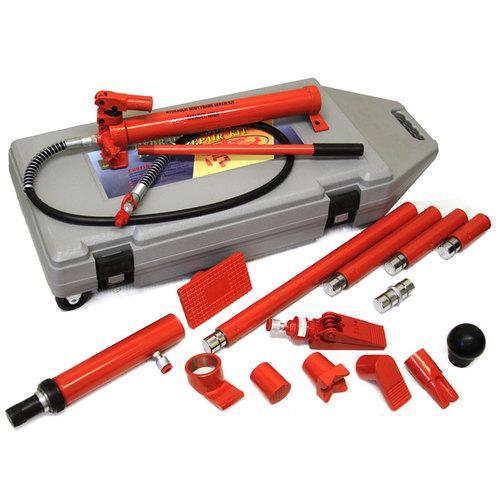 Hydraulic 10 ton body frame repair kit porta power tools auto shop ram body 