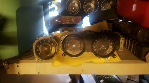 1970&#039;s pontiac tachometer tach from 72 prix.  rally guages listed seperately