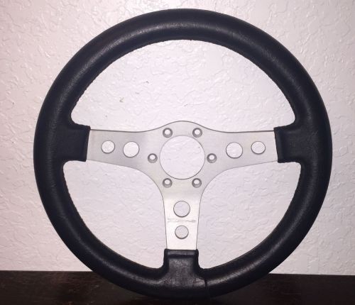 Dino - 13.5&#034; black - 3 spoke steering wheel - made in italy-#dsw812164