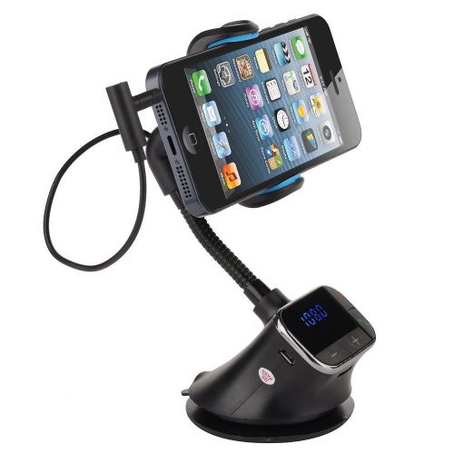 Hands-free car fm transmitter car charger mp3 player for iphone 6 6s plus 5 5s 4