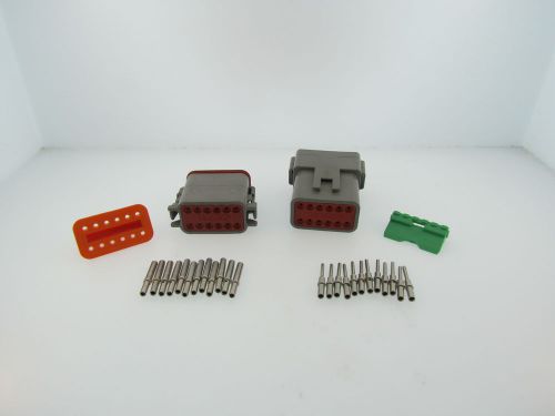 Deutsch dt 12 pin connector kit 20-16 ga.