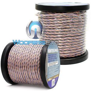 2 monster cable 100 foot rolls = 200 feet speaker wire home theater or car audio