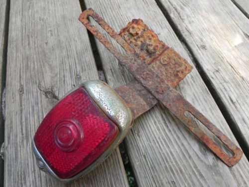 Vintage/antique taillight licence plate bracket