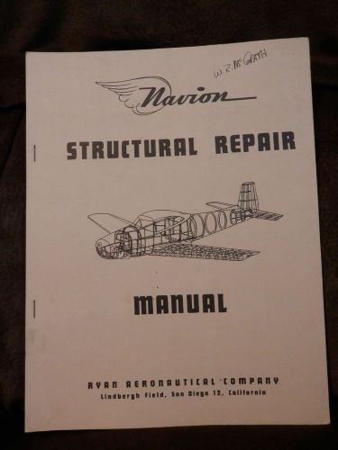 Navion structural repair manual