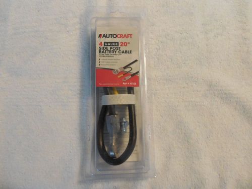 Autocraft 20&#034;-4ga negative battery cable for side post