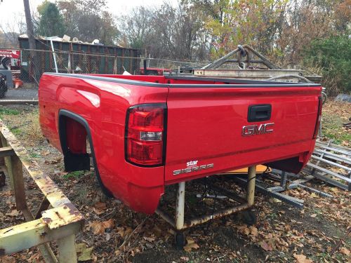 2016 gmc pickup truck bed red 8ft