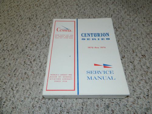 Cessna centurion series 210 service manual