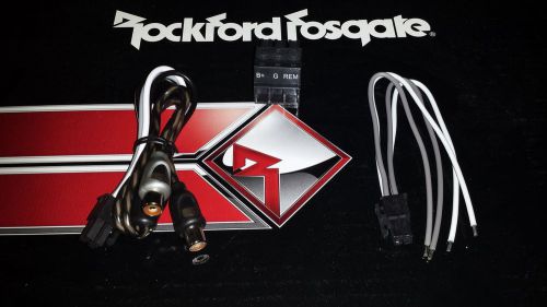 Rockford fosgate power t400x2ad amp wiring rca power speaker plugs t new oem