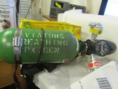 G300 emg crew ox mask and bottle n807fd air bus fed ex