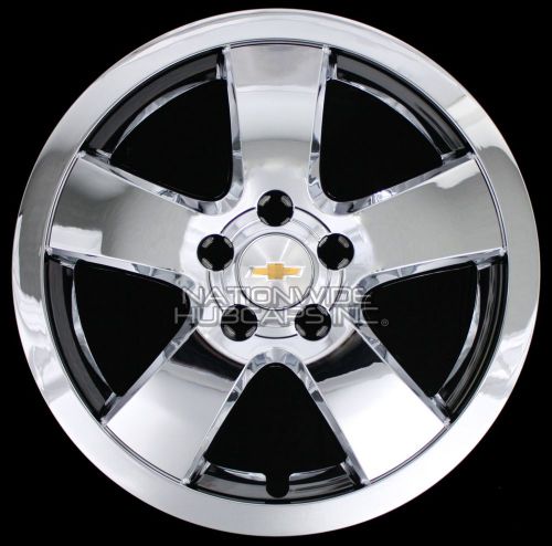 4 new 2011-14 cruze 16&#034; chrome wheel skins hub caps full covers fit aluminum rim