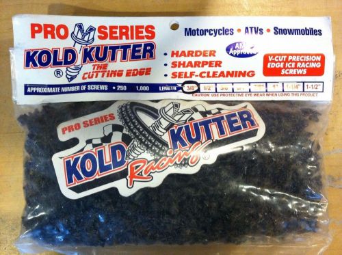 Kold kutter track/tire traction screws 250/pk 5/8&#034; #10  motorcycles atvs snow