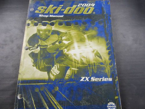 Ski-doo oem shop manual for 2004 zx series models p/n 484200053