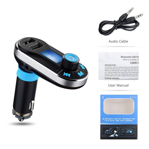 Hands-free bluetooth auto car fm transmitter mp3 player for iphone 6 plus 6s 5s
