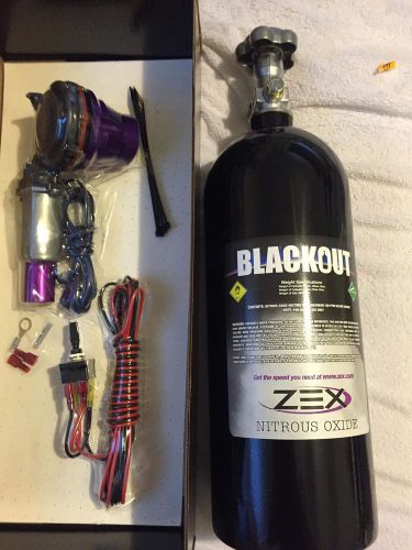 Zex nitrous bottle and electric bottle opener