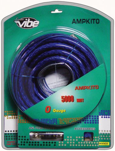 0 gauge amp kit *prokit0* lanzar ampkit0 amplifier kit