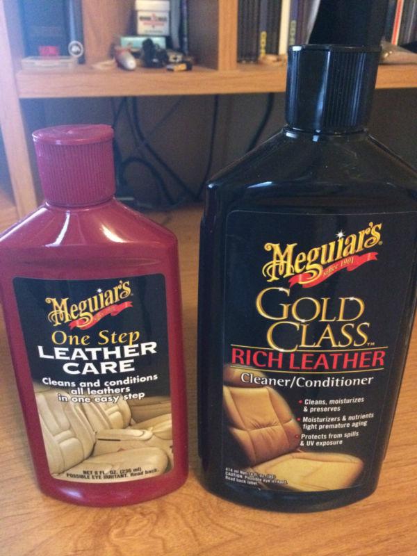 Meguiar's gold class rich leather cleaner 2 pack
