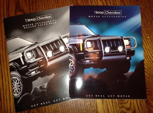 1997 jeep cherokee mopar accessories dealer facts book
