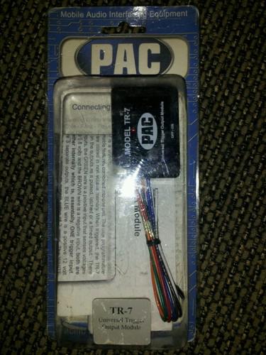 Pac  tr 7 model universal trigger to watch video 