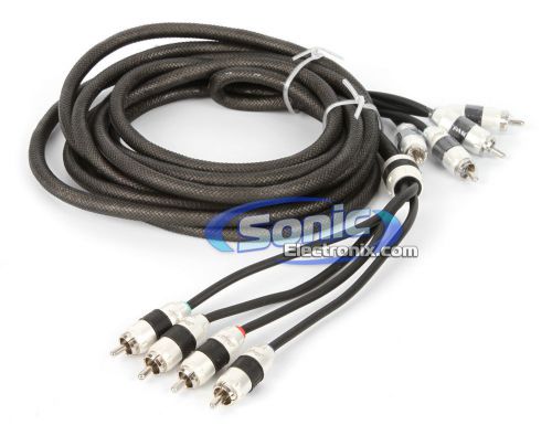 Stinger si8412 12 ft 4-channel 8000 audiophile grade rca interconnect cable