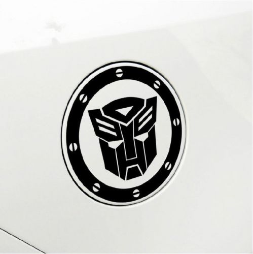 4.5&#034; transformer vinyl decal for car fuel window bumper sticker (autobot)