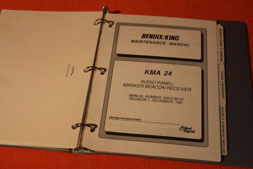 King kma 24 audio panel maintenance manual