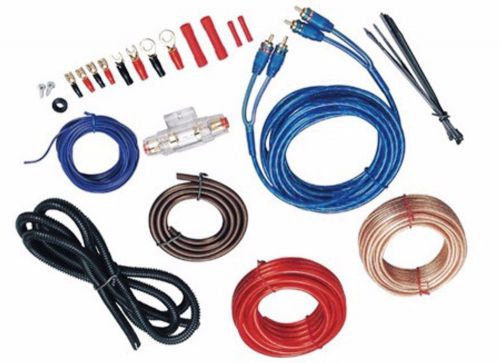 Kit amplifier install wiring complete installation cable soundclass 8 gauge amp