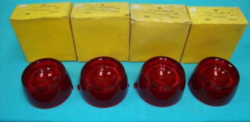 Set of 4 nos pontiac 1958 tail light lenses