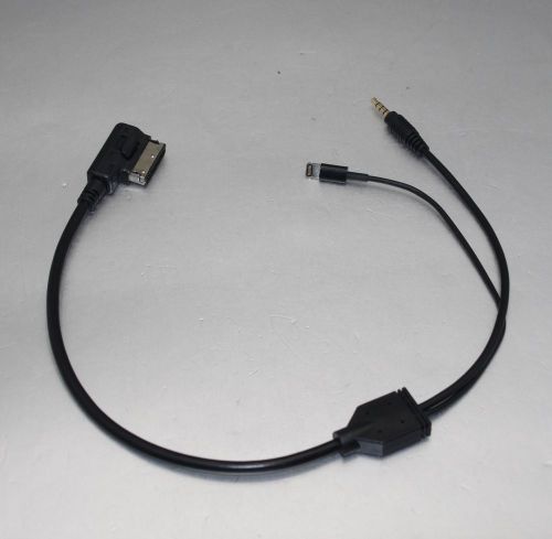 Aps aux media interface cable for mercedes benz with charging for ipod iphone