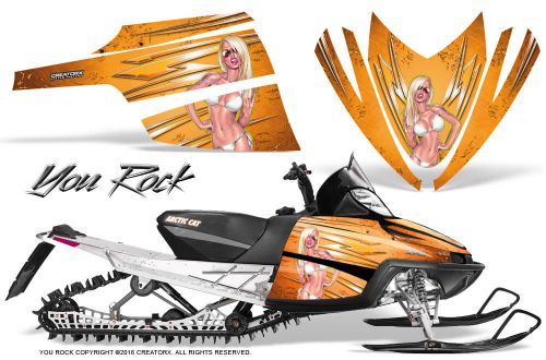 Arctic cat m crossfire snowmobile sled graphics kit wrap creatorx yro