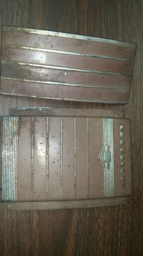 1939 gm chevrolet dash delete plate custom original own metalcraft rod
