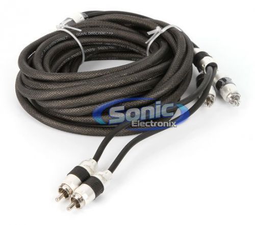 New! stinger si8217 17 ft 2-channel 8000 audiophile grade rca interconnect cable