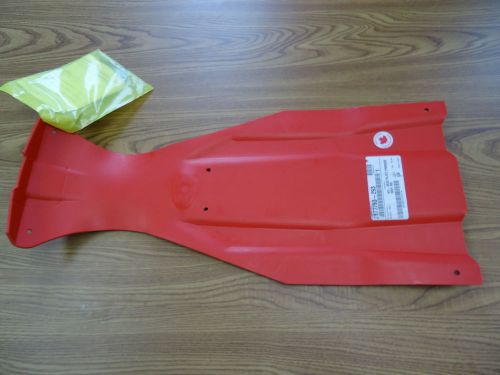Brand new red skid plate for polaris rush/switchback pro ride chasis sleds