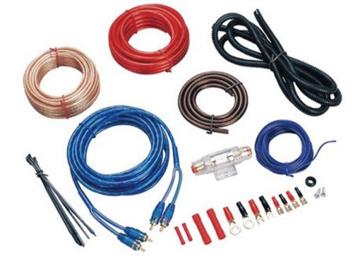 Soundclass 8. gauge amp amplifier install wiring complete installation kit set