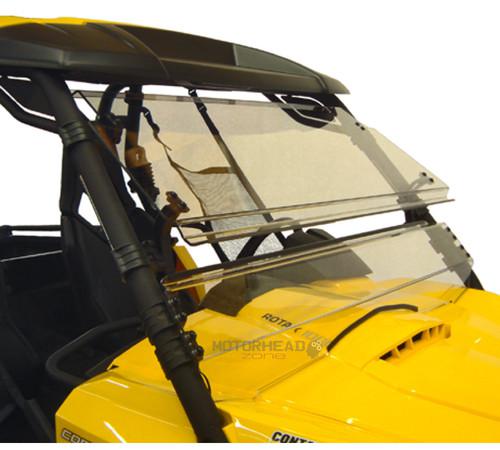 Can-am commander 1000/xt/x/ltd/800r/xt utv full tilt windshield 2011 to 2013