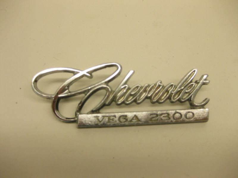 1972 1971 1977 1974 75 70 chevrolet vega 2300 emblem hard 2 find & good car art 