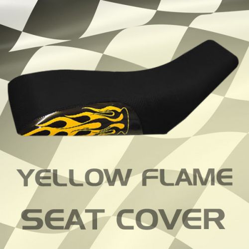 Yamaha tri z ytz 250 85-86  yellow flame seat cover  #klw16298 nsm8308