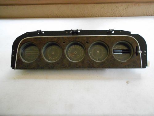 1968 1969 mercury comet cyclone insternent cluster