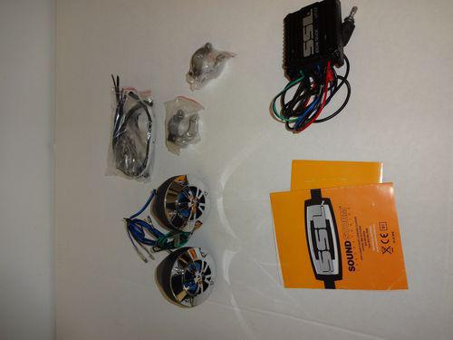 ^ sound storm laboratories utv2 motorcycle mini amp/speaker kit