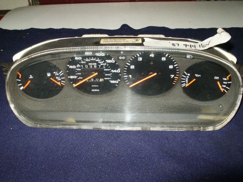1987 - 1989 porsche 944, 944s,  1990 - 91 944 speedometer and gauge cluster