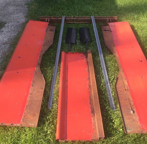 1951 original chevy pick up truck bed sides for short bed with new angle strips