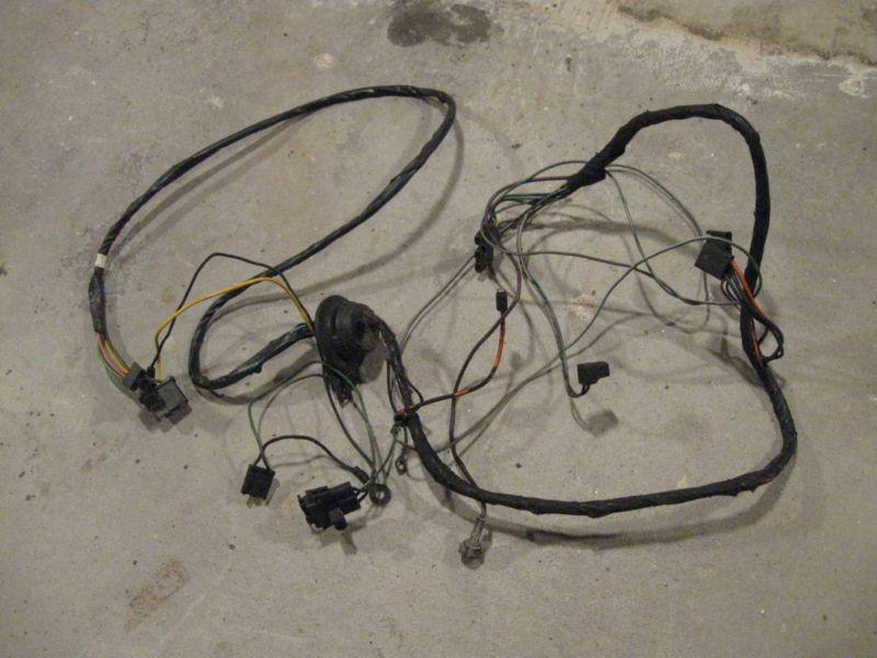 1972 chevy impala caprice bel air ac heater dash wiring harness 1971 72 71